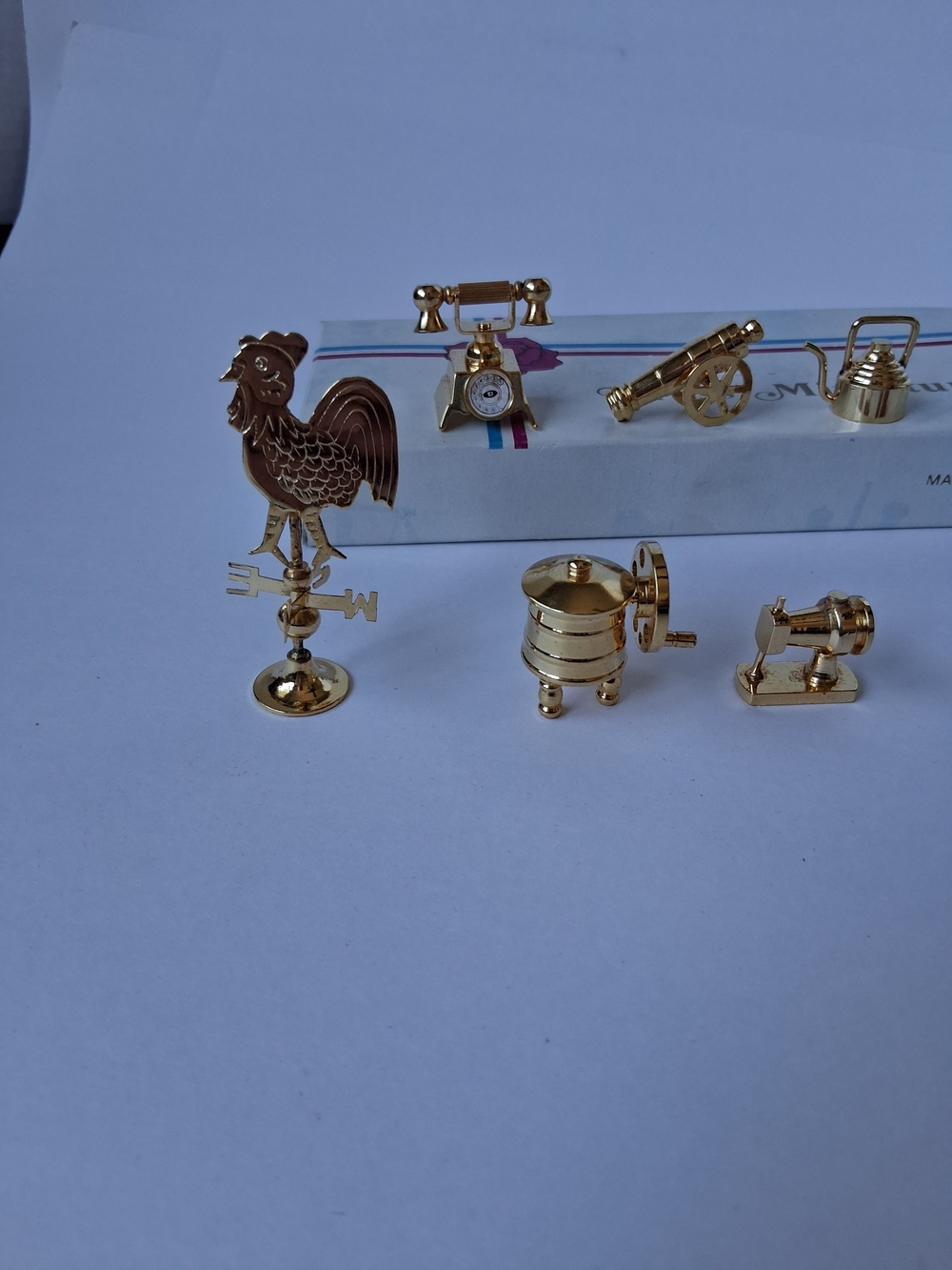 Vintage Brass Miniature Dollhouse Collectibles  - Kids Toys Dolls & Accessories - Picture 5 of 16